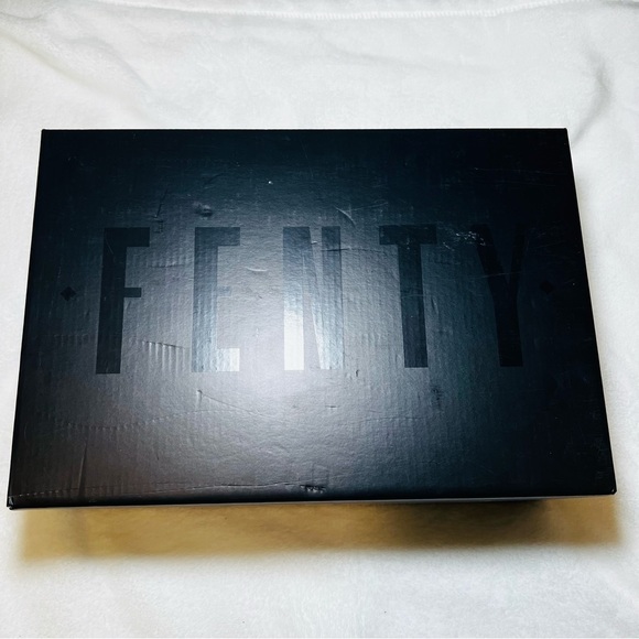 PUMA X Fenty Rihanna Creeper Wrinkled Patent Womens Trainers Black - Size: 6 - Picture 10 of 11